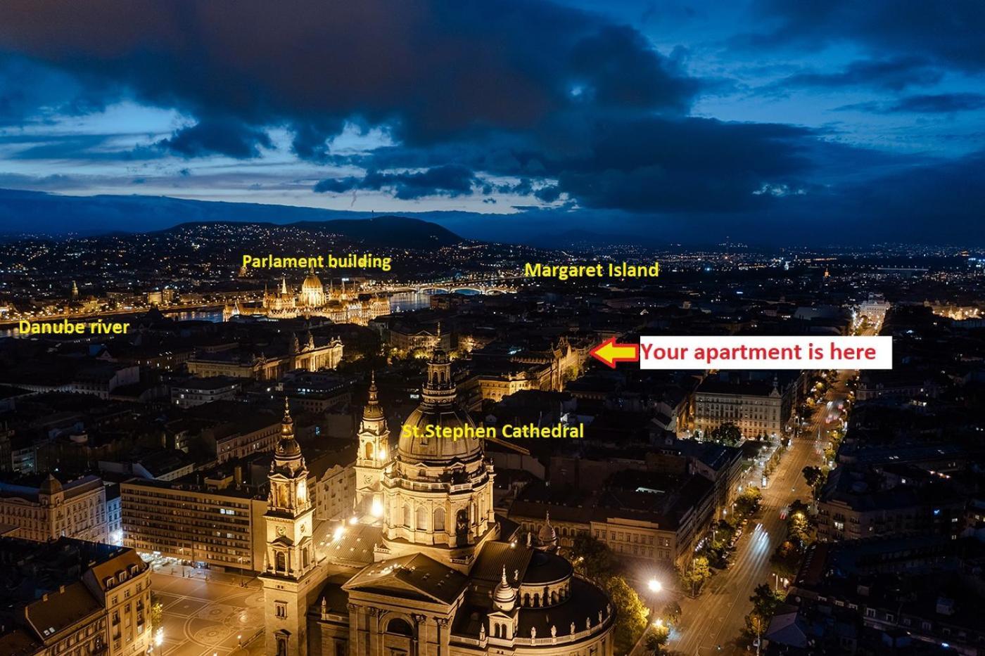 Chain Bridge Apartment Budapešť Exteriér fotografie